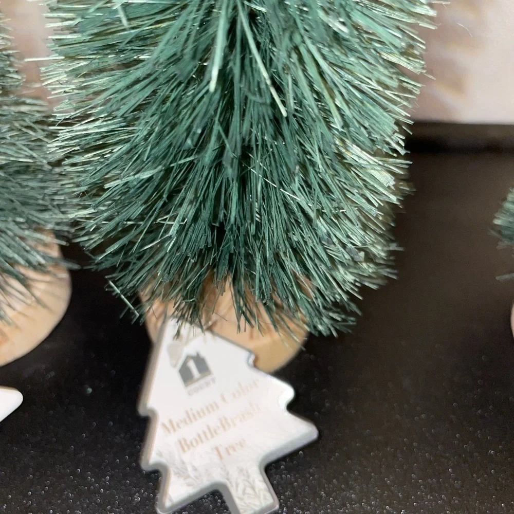 4 medium bottle brush trees -target bullseye